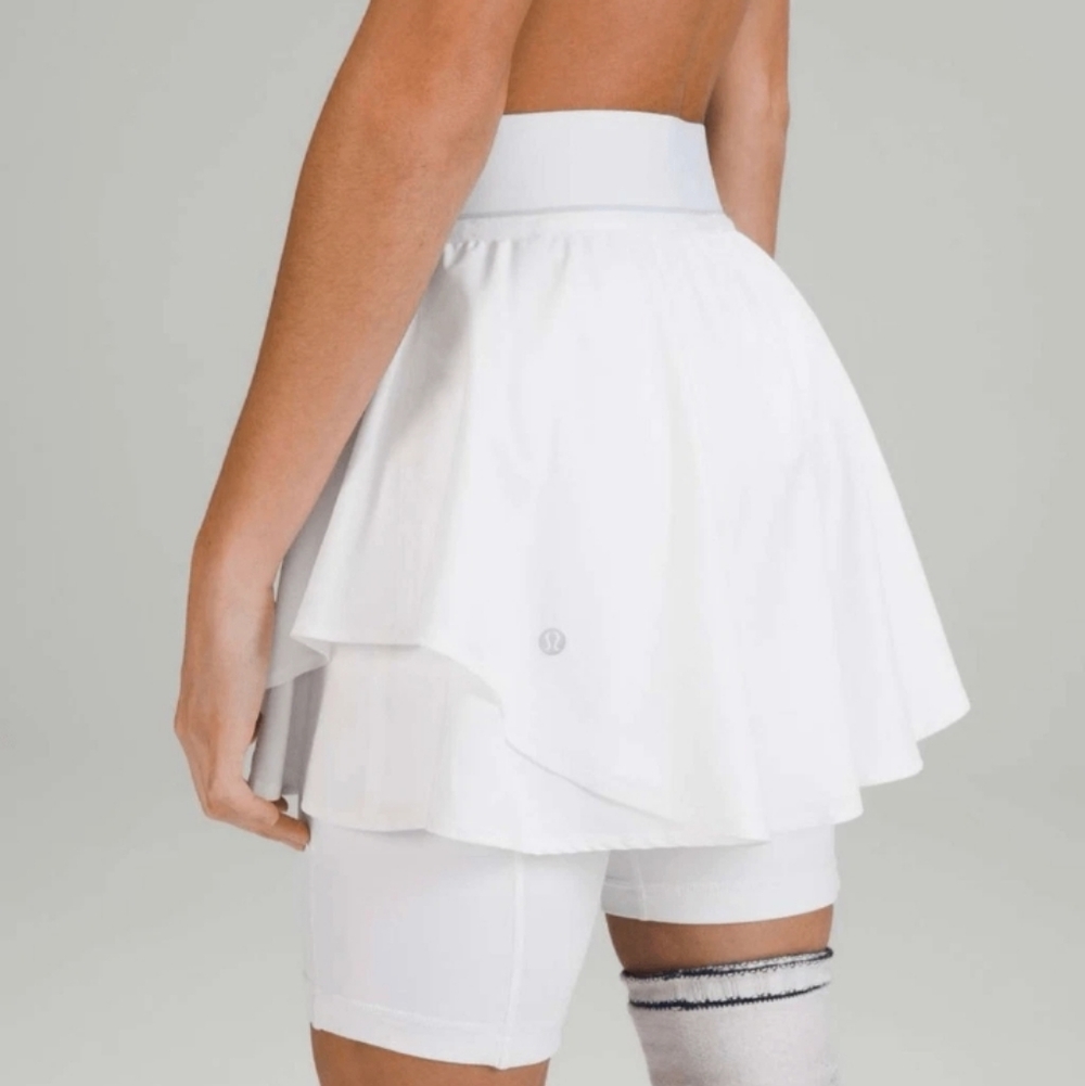 Lululemon Court Rival High Rise Skirt White - Picture 14 of 14